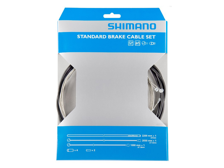 Shimano Select Steel Road-MTB Brake Cable Set - Black 1 Shimano Select Steel Road-MTB Brake Cable Set - Black