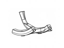 Cannondale Scalpel 80 Bottom Bracket Cable Guide - KP163