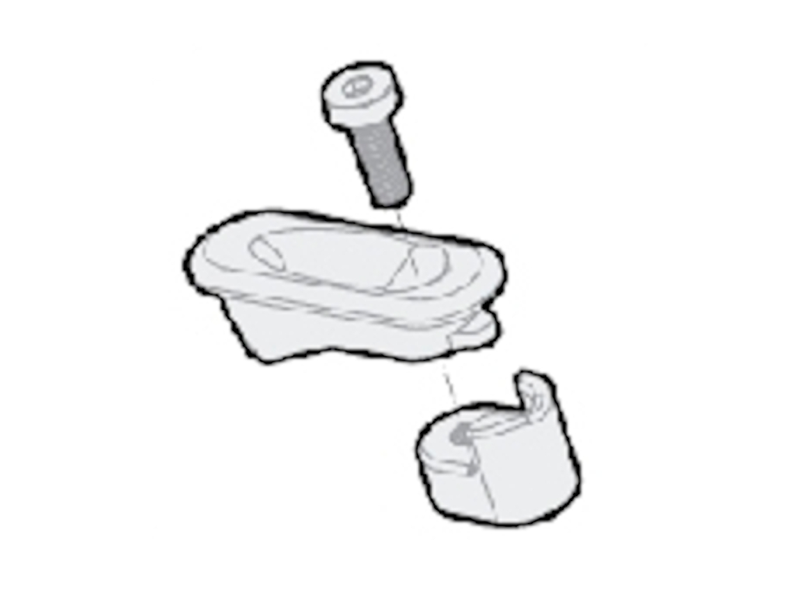 Cannondale Supersix Evo/Synapse Brake Cable Guide Frame Insert - K 1 Cannondale Supersix Evo/Synapse Brake Cable Guide Frame Insert - K