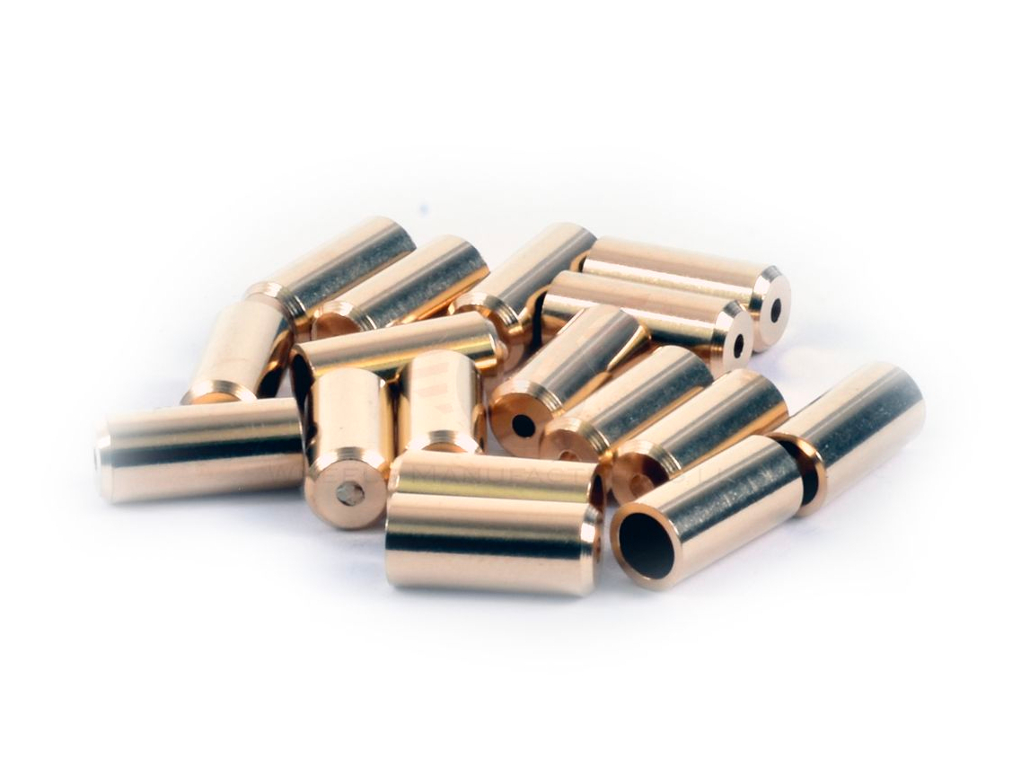 Wheels MFG Brass Cable Housing Ferrules (50pcs) 4 Wheels MFG Brass Cable Housing Ferrules (50pcs) - Image 4