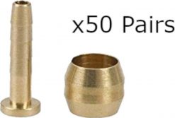 Shimano Workshop SM-BH59 Insert and Olive (50 Pack)